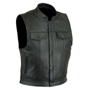 PW-356 Leather Vest
